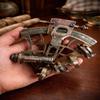 Handmade Brass Sextant with Wooden Case – J Sctt London Maritime Collectible