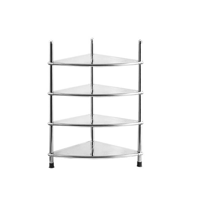 Yingbang Stainless Steel Corner Storage Shelf