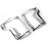 Car Accessories Exterior Tail Light Lamp Surround Cover Trims Frame Chrome Fit for Ford F150 2015 2016 2017 2018 2019 ABS 2 PCS