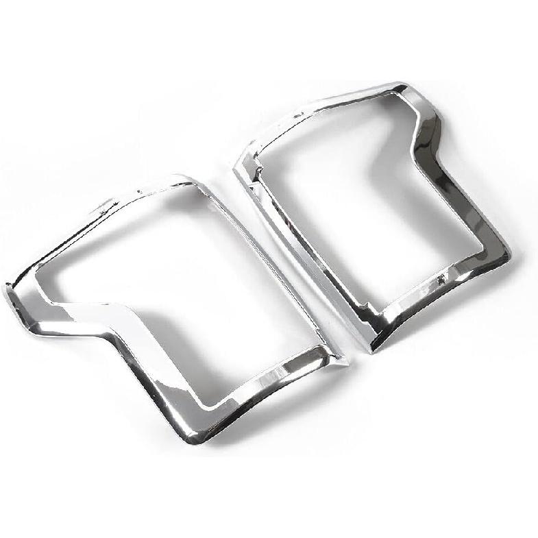 Car Accessories Exterior Tail Light Lamp Surround Cover Trims Frame Chrome Fit for Ford F150 2015 2016 2017 2018 2019 ABS 2 PCS