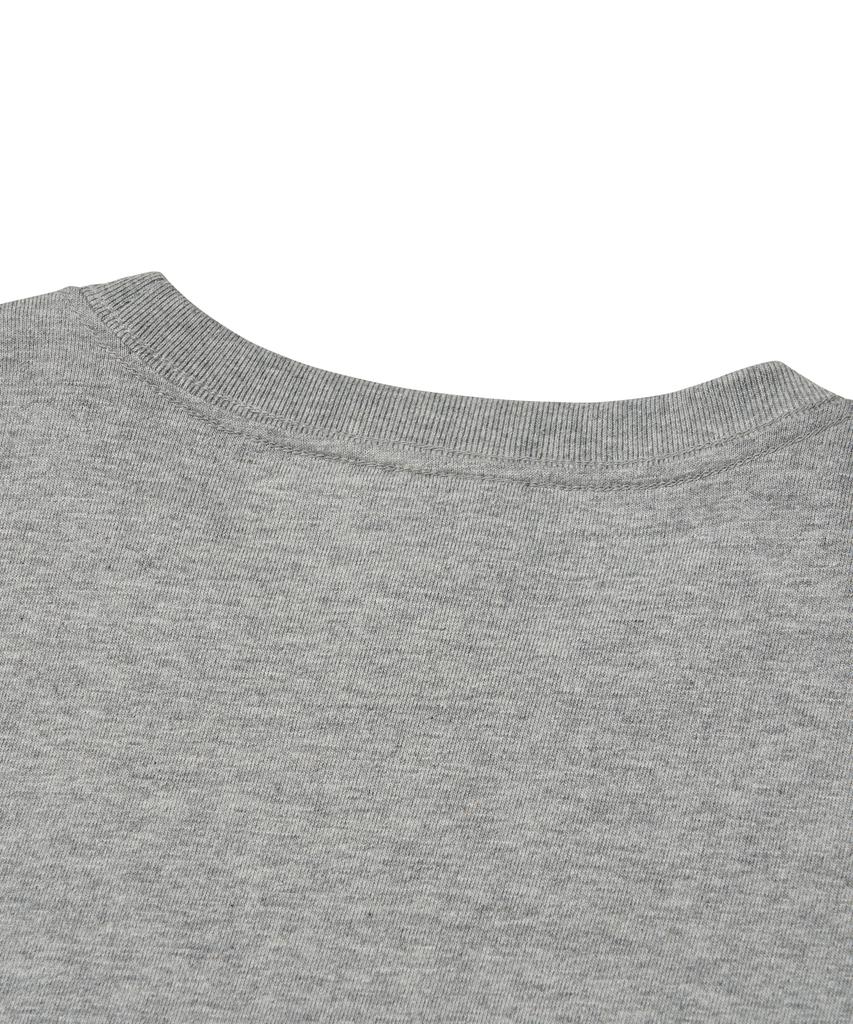 URBANDTYPE 1987 Oakland Long Sleeve T-Shirt_Melange Grey