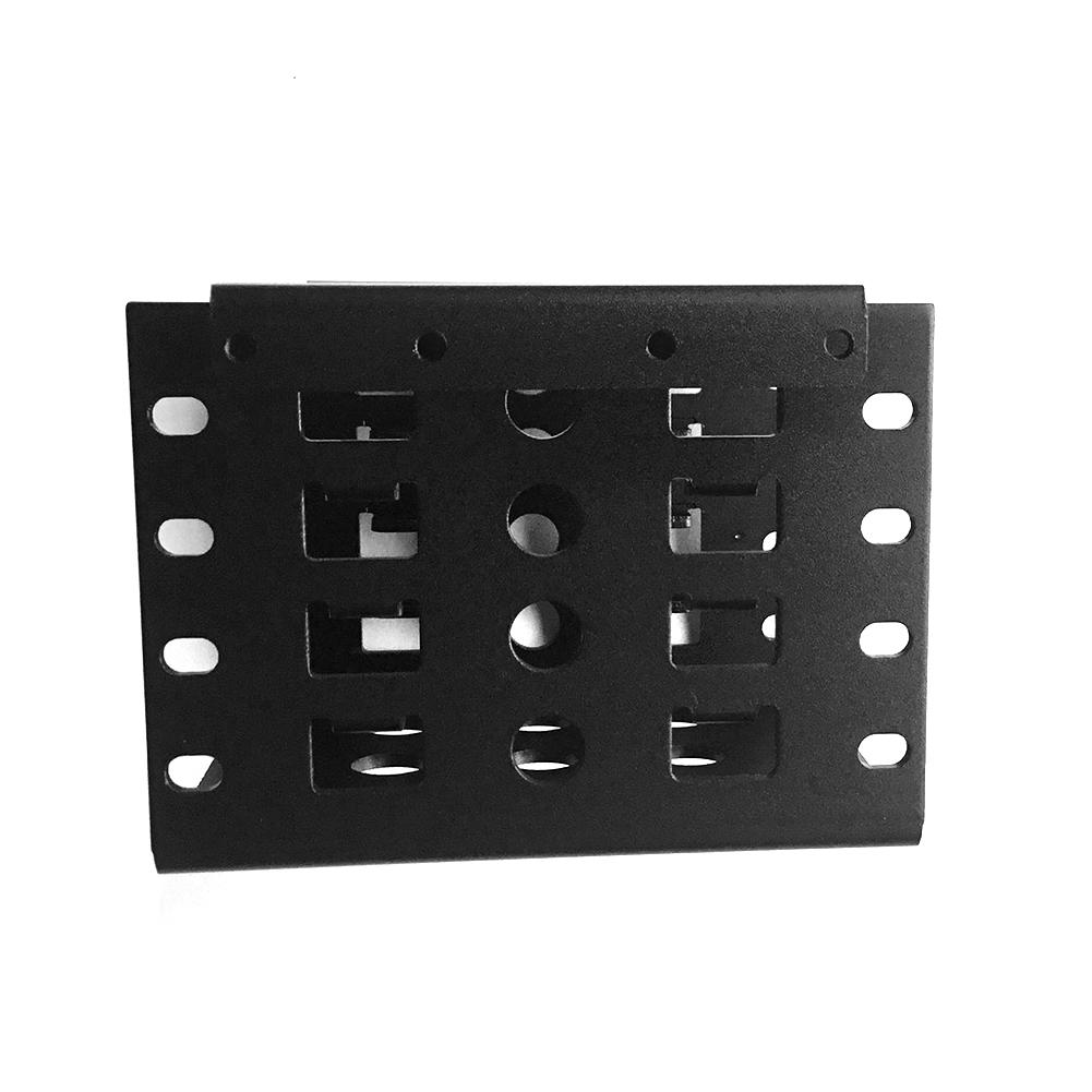 4 Einschübe 2,5 Zoll auf 3,5 Zoll Laufwerk SSD Adapterhalterung SSD Festplatte Caddy Gehäuse Interne Montagehalterung