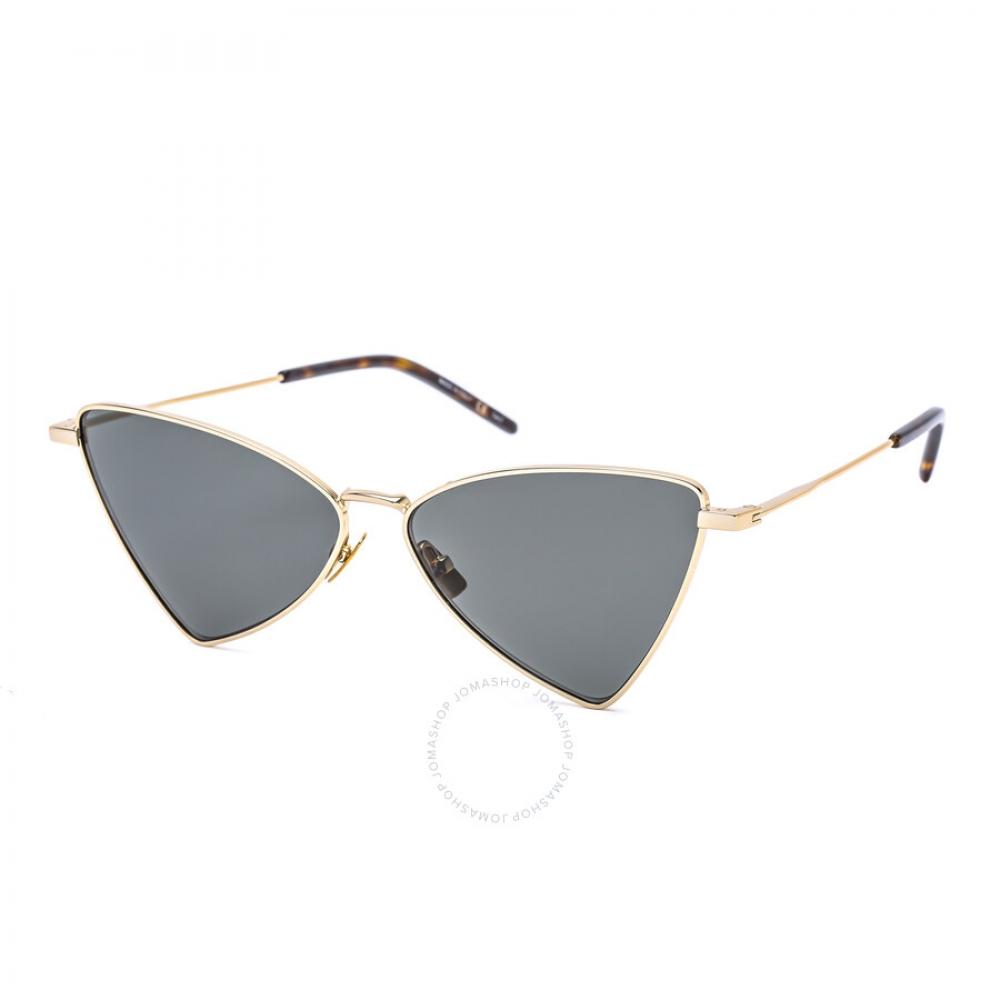 

Сірі сонцезахисні окуляри унісекс з геометричним малюнком Saint Laurent Sl 303 Jerry 004 58