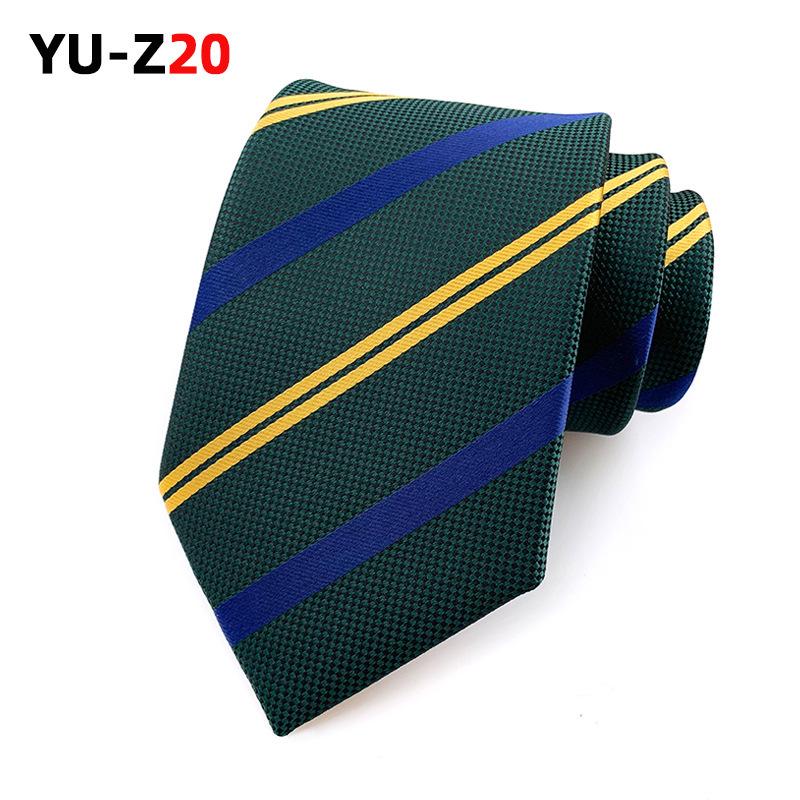 2025 New British Gentleman Stripe Men's Tie Suit Street Style Combo