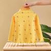 Cotton Baby Girls T-Shirt Long Sleeve Kids Turtleneck Bottoming TShirts Tops Clothes for Spirng Autumn