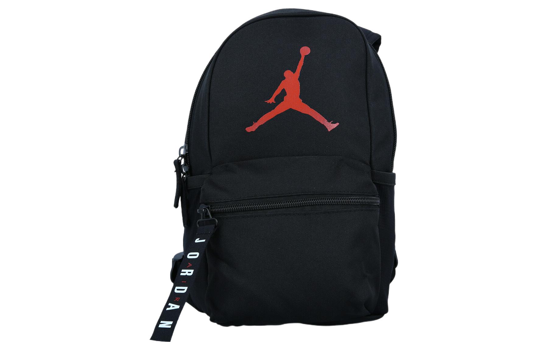 Jordan Polyester Backpack Small Unisex Black 7A0346-KR5