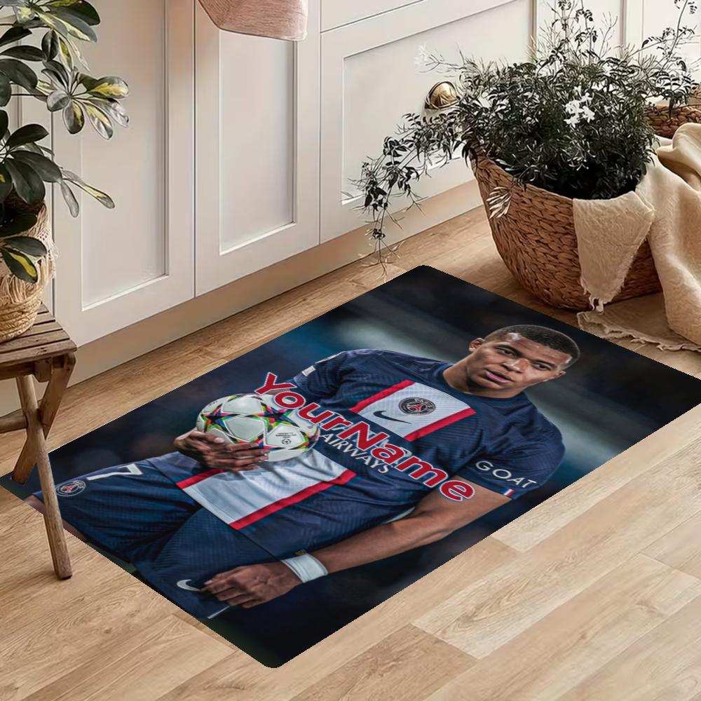 Mbappe Customize Your Name Kitchen Rug Runner Rug Laundry Mat Hallway Entryway The Best Gift Choice