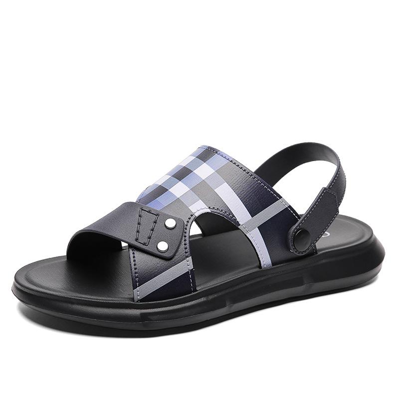 Casual Sandals Men'S Summer Sports And Casual Outer Wear Dual-Purpose Beach Men'S Cool Slippers Breathable Thick Bottom
