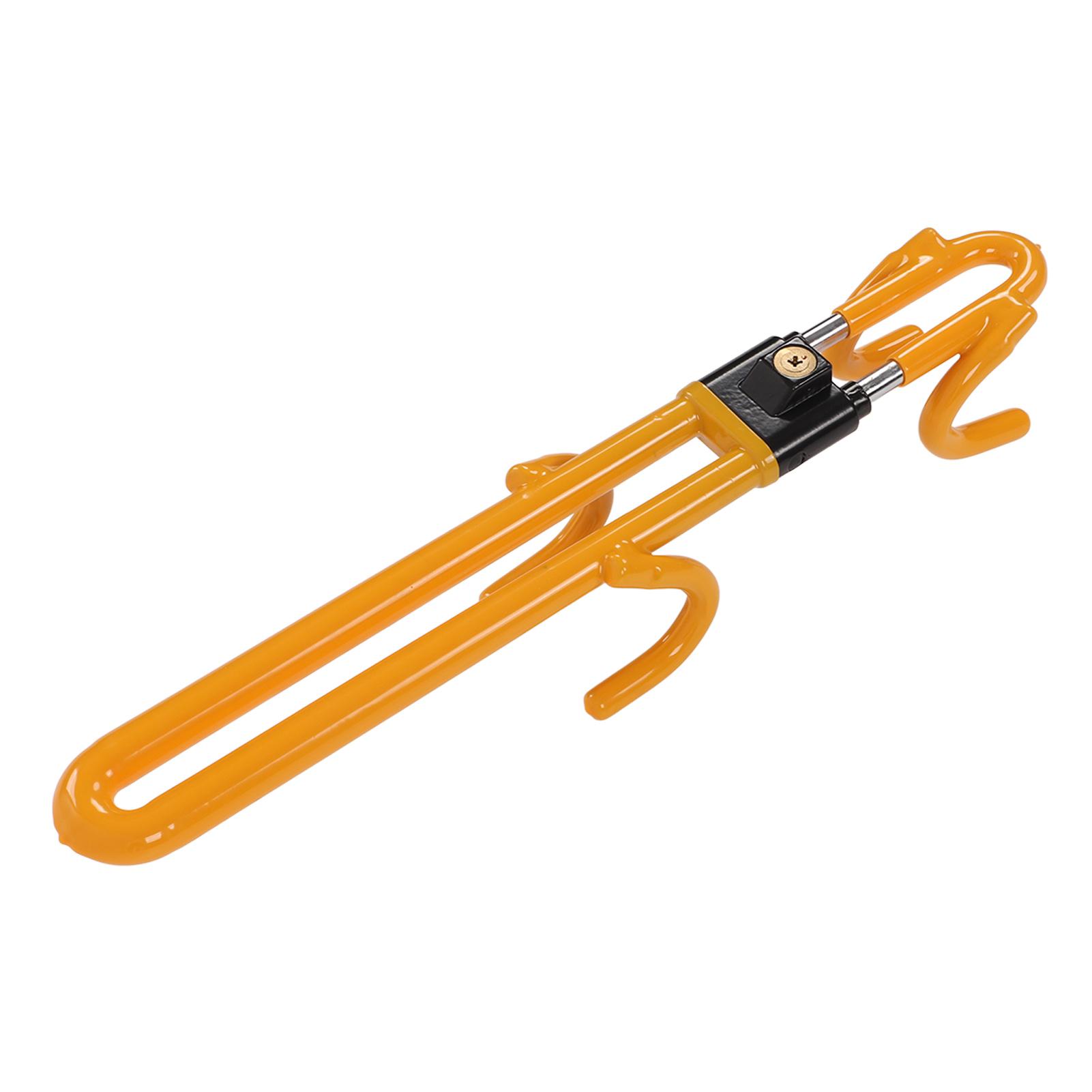 

Универсальный двойной крючок для блокировки рулевого колеса, противоугонный замок для автомобилей, грузовиков, фургонов