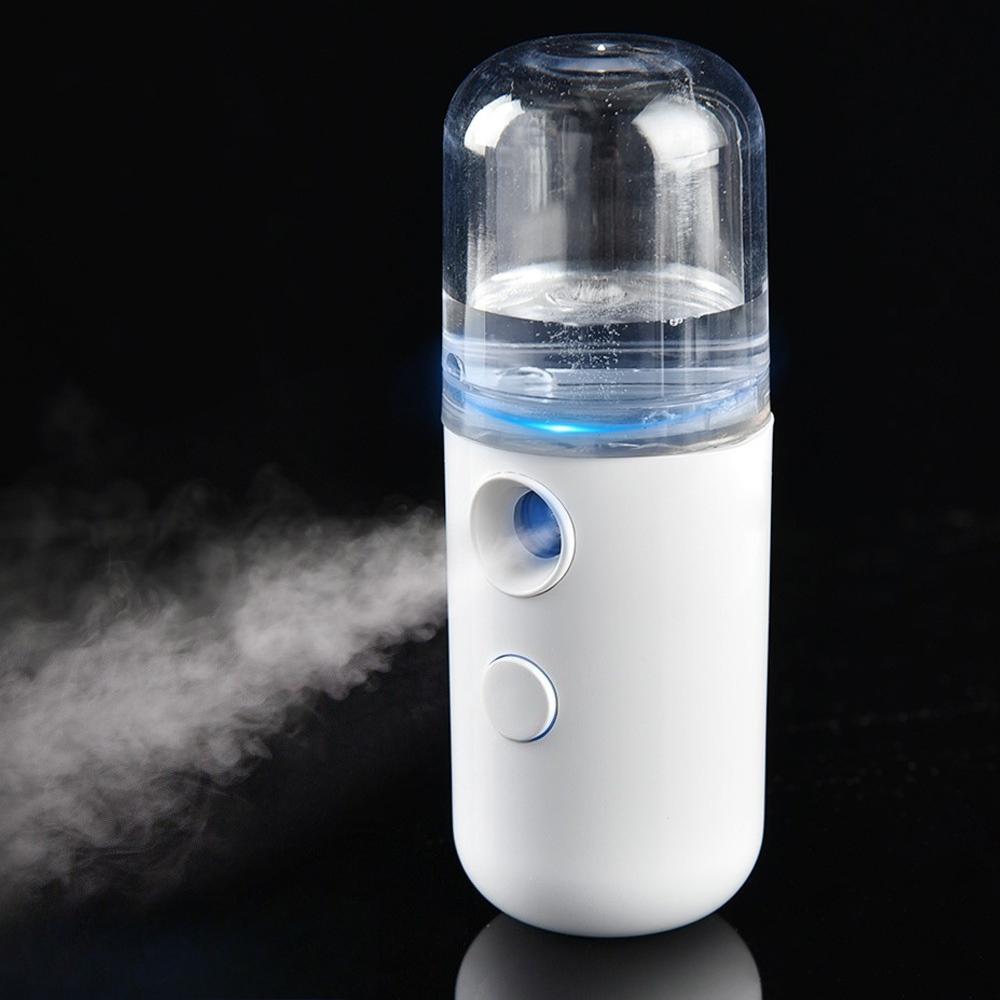 30ML Nano Facial Mist Sprayer Portable USB Mini Face Steamer Humidifier for Skin Care Hydration Beauty Tool