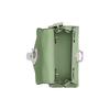 Coach Sammy 12 Metal Logo Lock Closure Detachable Shoulder Strap Leather Crossbody Handbag Mini Women Handbags Light-Pistachio CR504-LHTY6