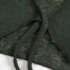 Ensemble crop top à manches longues à lacets en dentelle résille et jupe courte - Mode d'été européenne et américaine pour femmes
