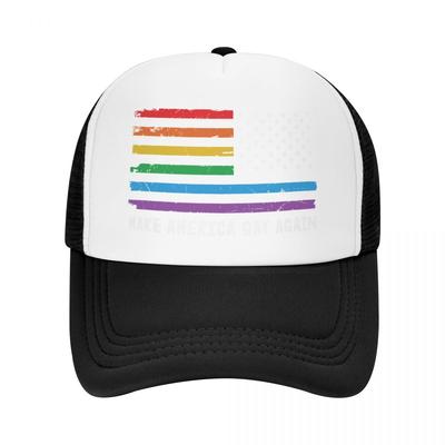 Machen Sie Amerika wieder schwul – Gay Pride Baseballkappe, Luxusmarke, Dropshipping, Luxus-Hut, Damenkappe, Unisex