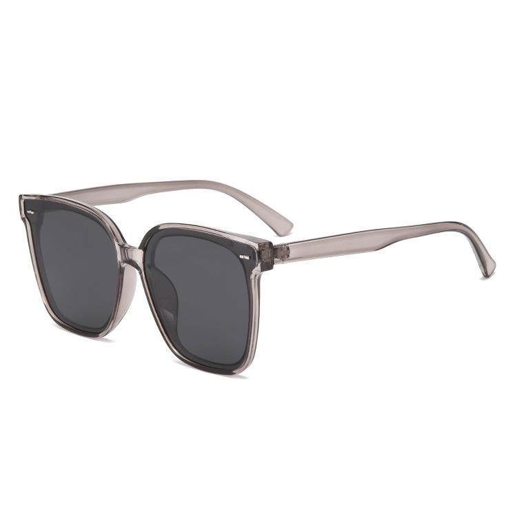 Fashion large frame TR polarized glasses women's high-end versatile UV-proof sunglasses show face small glasses men