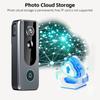 Tuya Smart WiFi Video Doorbell, Wireless Two‑Way Intercom HD Night Vision Remote Home Security Monitor