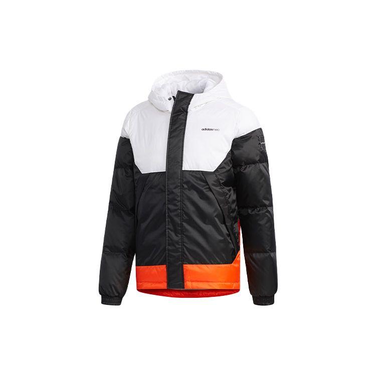 

Adidas Neo Утепленный пуховик с капюшоном Мужская верхняя одежда Белый EI4426