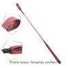 PU Leather Long Straight Whip Flogger Paddle Horse Whip Training Riding Crop Whip With Anti-Slip Grip Equestrianism HorseWhip