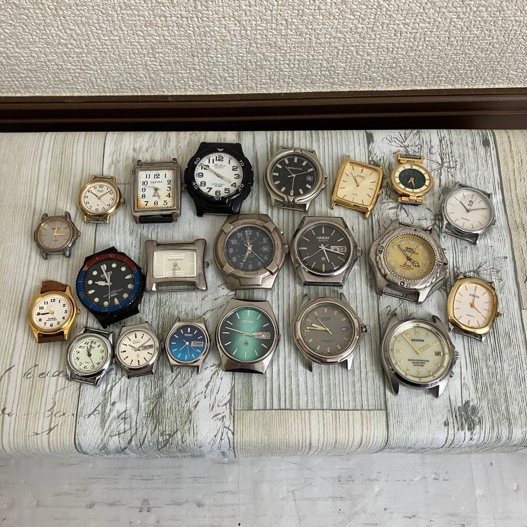 Used Watch face only Junk summary SEIKO ORIENT etc.