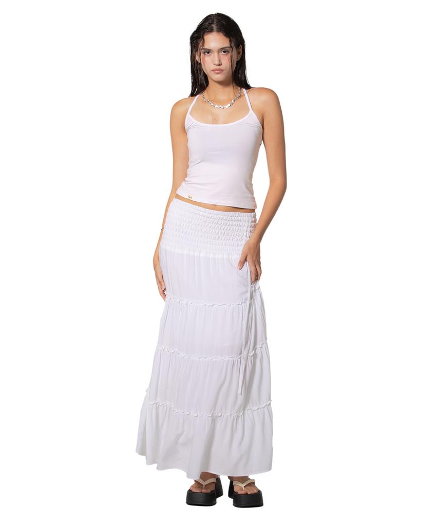 Fifth Ailius (Tencel 100) Flow Tencel Skirt Ivory