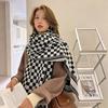 Luxury Brand Woman Winter Scarf Fashion Female Shawls Cashmere Handfeeling Winter Wraps Flower Weave Winter Hijab Scarf 2025