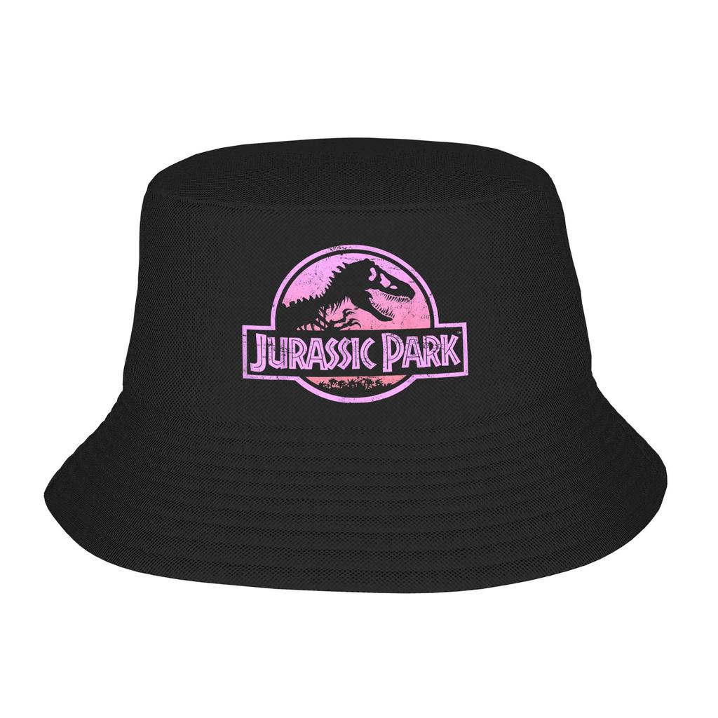 Men Women Bucket Hat Dinosaur 1993 Jurassic Park Summer Travel Headwear Lightweight Outdoor Sports Fishing   Bob s Gift