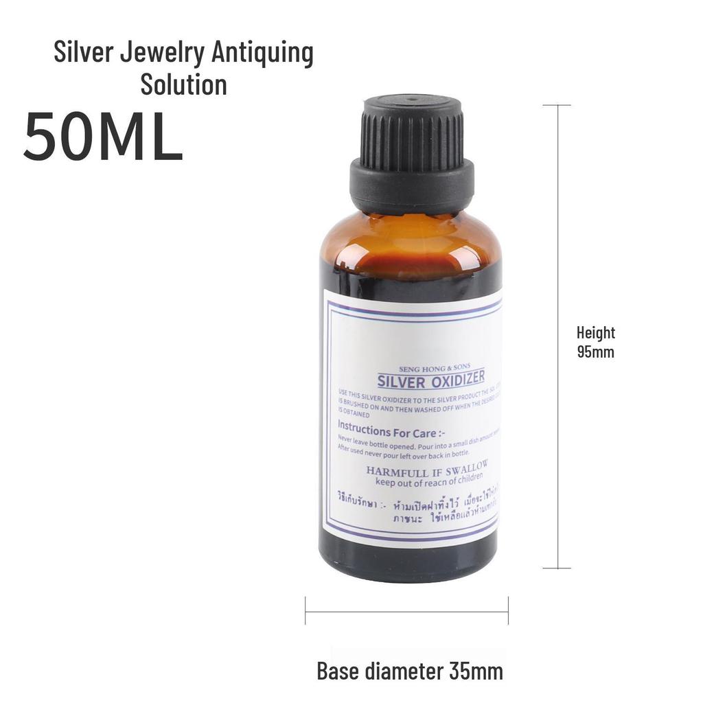 Antique Silver & Copper Blackening Liquid - Jewelry Oxidation Treatment