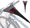 Bicycle Trainer Sweat Net with Phone Pouch Bicycle Bike Frame Protector Cover Absorbs Sweat Guard Bike Training Accessories