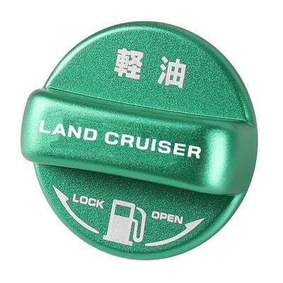 XIKER Fuel Cap Cover for Toyota Land Cruiser 250 Series, Stylish Aluminum Fuel Cap,