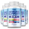 Pslalac Multivitamin Dietary Supplement, Containing Vitamins C/D3/B6, Ginger, and Turmeric, Supports Immunity and Bone Health.