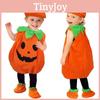 Adorable Kid Halloween Pumpkin Costume Set For Toddler Baby Cosplay Fun