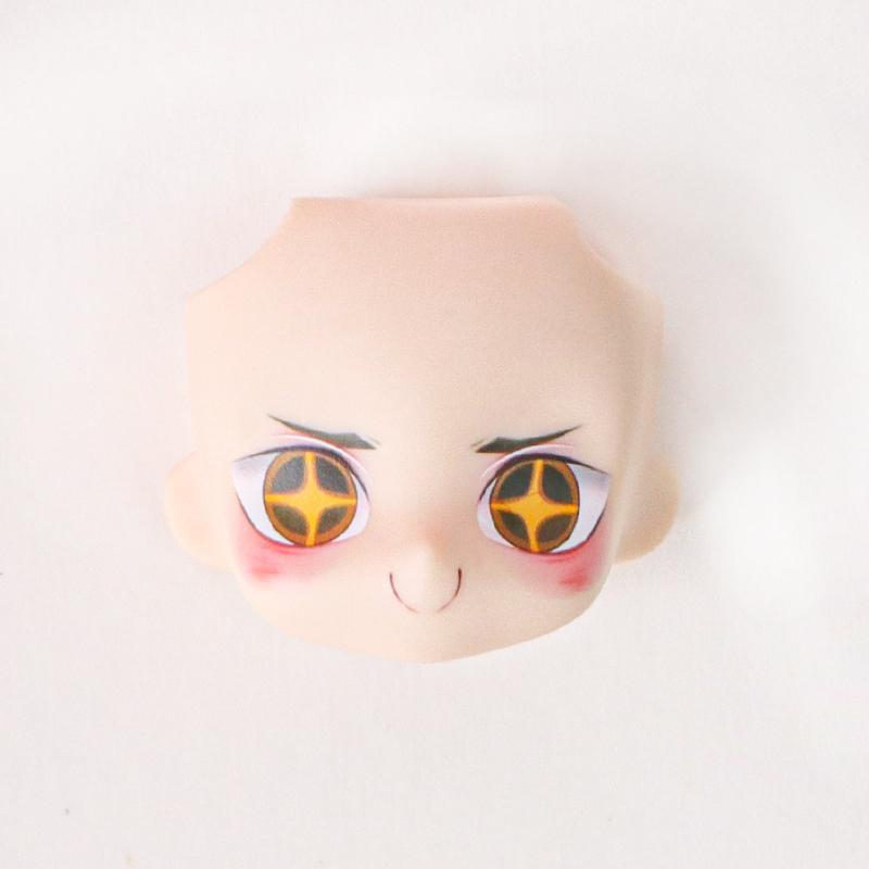 Lalka OB11 Twarz Lalki 1/12 Lalka BJD Twarz Z Oczami 3D Anime Naklejki Urocza Zmienna Twarz Dla Główki GSC Akcesoria DIY Dla Prezentu Dla Dziewczynki Zabawka Dla Dzieci