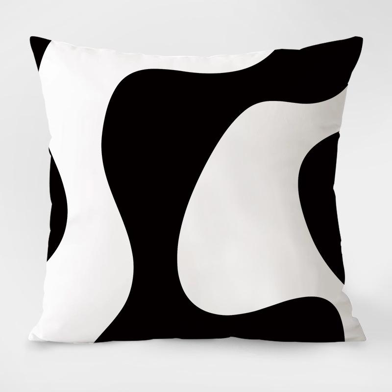 Nordic Minimalist Linen Sofa Pillow Cover for Home Decor