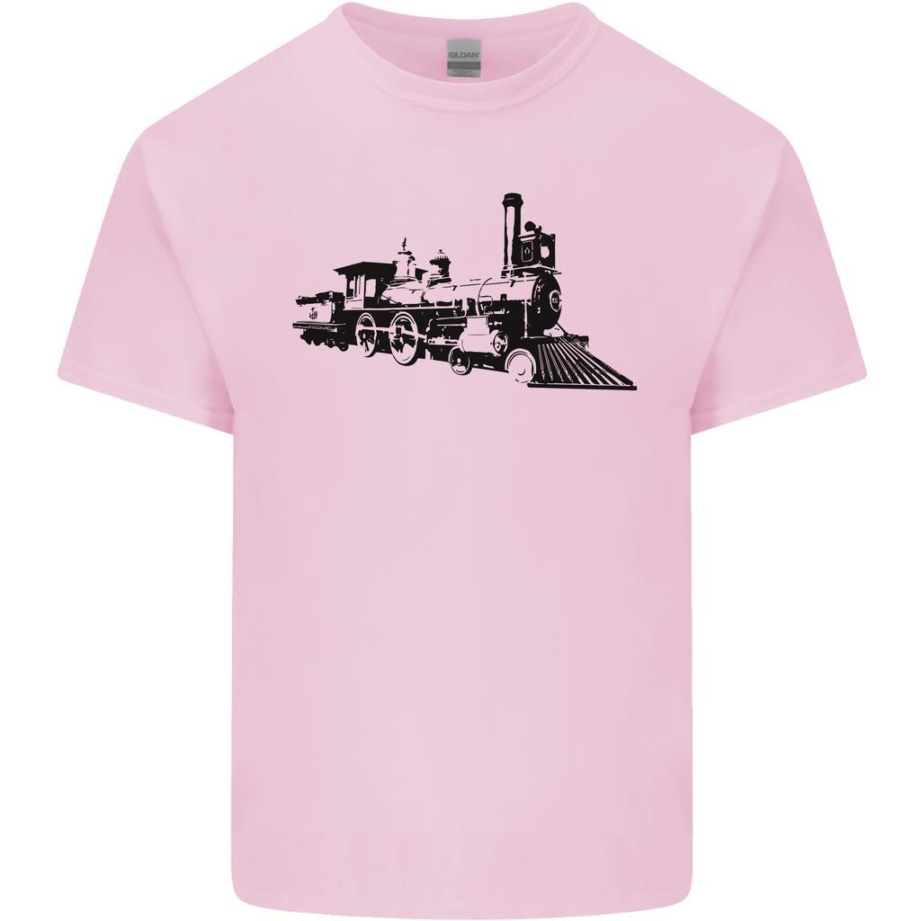 Trains Locomotive Steam Engine Trainspotting Unisexs Light Cotton TShirt