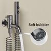 Grey Copper Toilet Hand Held Bidet Faucet Sprayer Bidet Set Sprayer Gun Toilet Spray For Bathroom Self Cleaning Shower Head