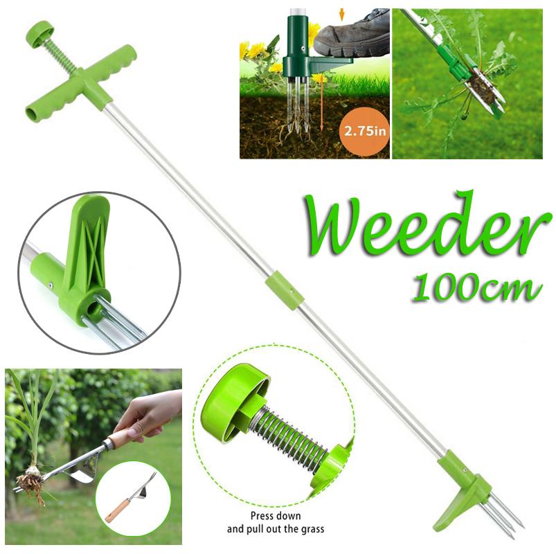 Buy Manual Weeders 3 Claws Stand Up Weed Puller Garden Hand Tool With