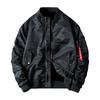 Mens Lightweight Windproof Casual Jacket Loose Fit Stand Collar Outerwear Young Adults