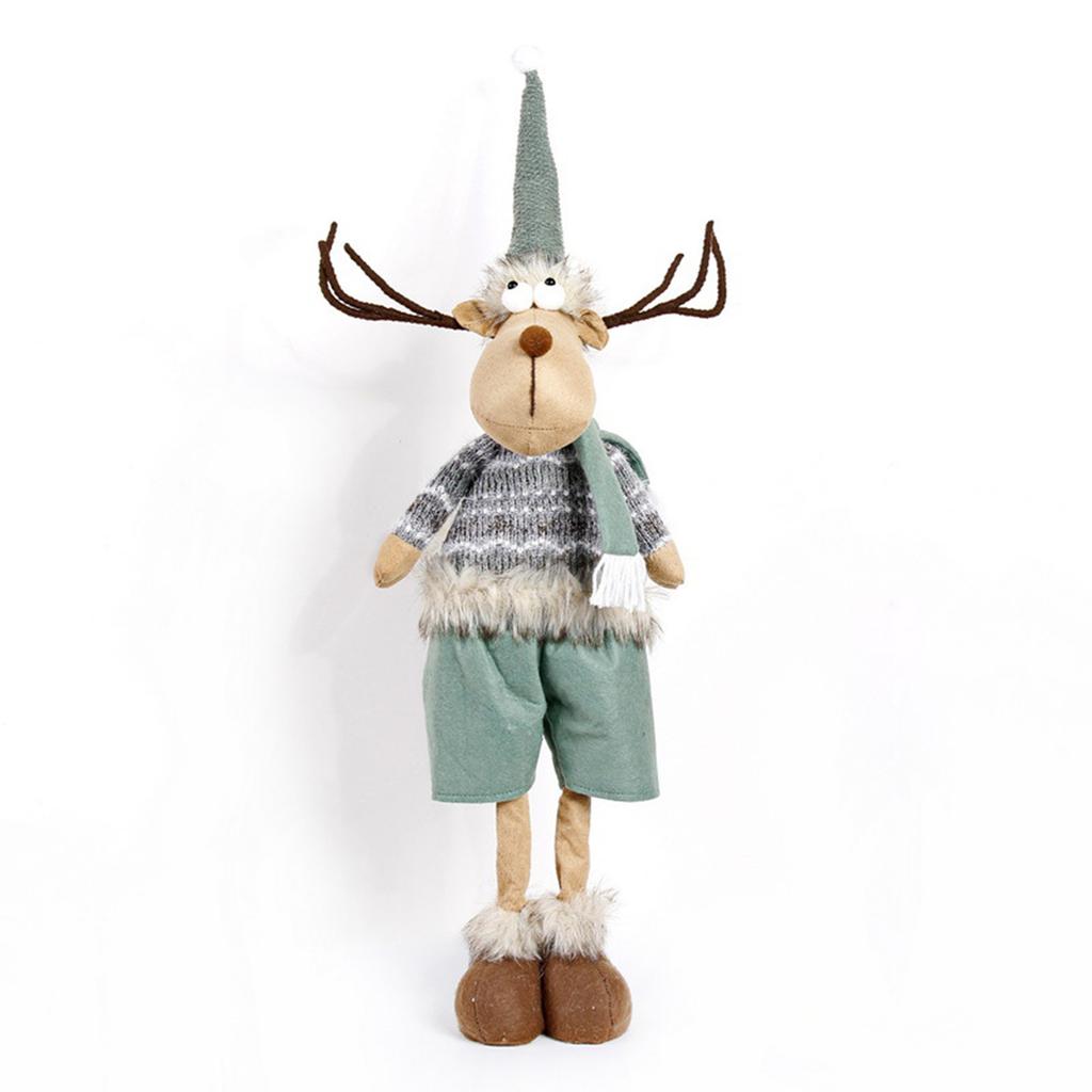 Cute Standing Plush Doll Ornaments Window Home Decoration Doll Christmas Decoration Supplies