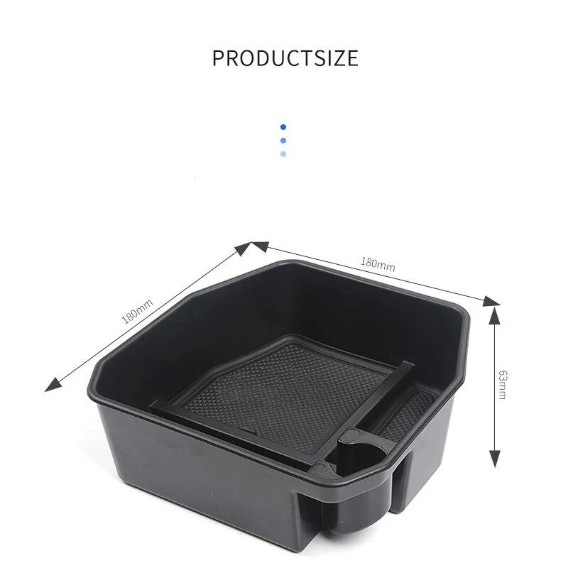 Car Center Console Organizer For Land Rover Defender 110 Armrest Storage Box Tray Auto Accessories