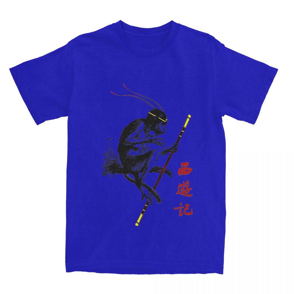 Men T Shirt Black Myth Game T Shirts Hip Hop Journey to the West Summer Tees Y2K Fun Casual Cotton Clothing Birthday Present