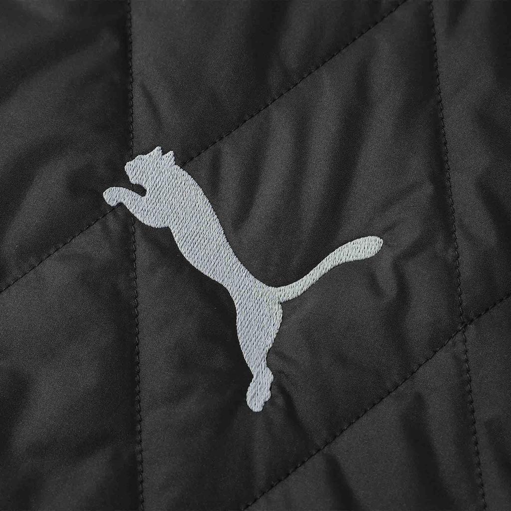 Puma Urban Padded Gilet Solid Color Sports Zip Brand Logo Vest Men Gilets Black 686338-01