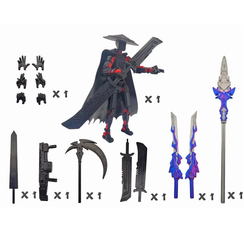 3D Printed Models Shinigami/Kenshin/Goku Titan Figures Multi-Jointed Movable Action Figures Nova 13 Action Figure Dummy