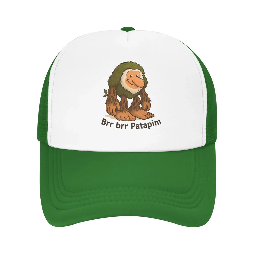 Humor Brr brr Patapim Gentlemen Anime Sport Mesh Baseball Caps Women Unisex Female Beach Dad Hat Snapback Cap