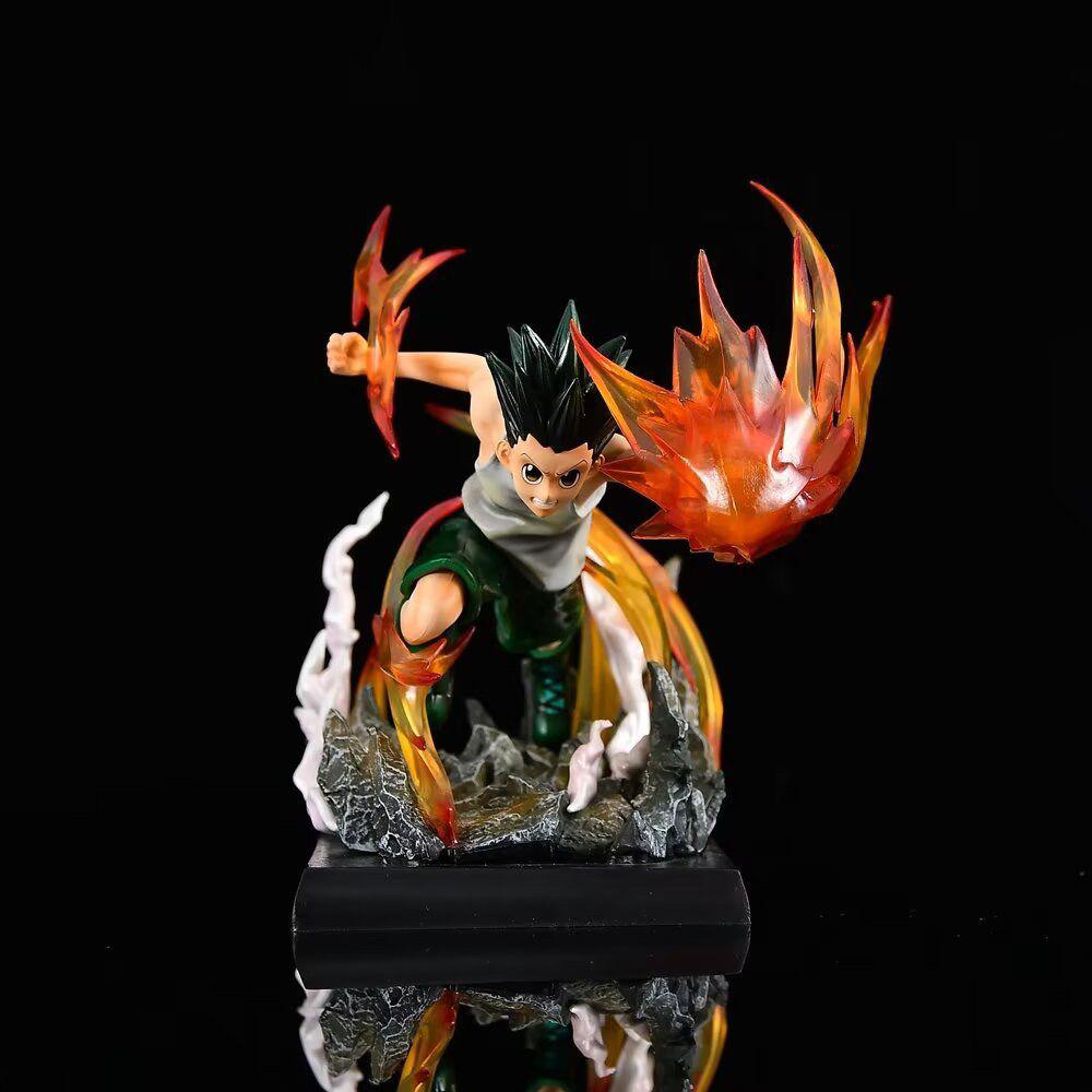 Hunter x Hunter Killua Zoldyck & Ging Freecss Sprinting Scene Figurine Ornament Gift.