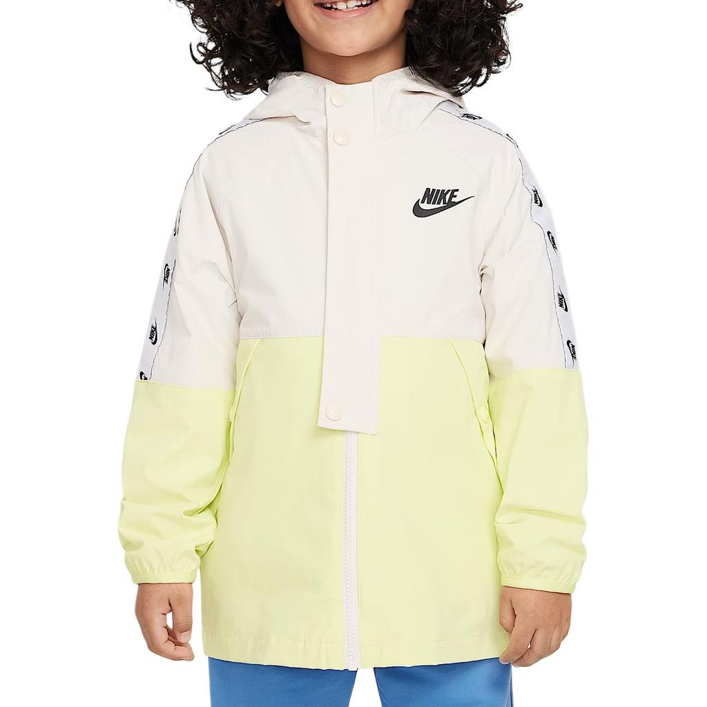Nike Jacket Comfortable Versatile Hooded Skin-Friendly Kids jackets Light-Brown IB8162-104