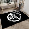 Football Club Emblem Printed Area Rug for Office, Chair Rug, Decorative Carpet Floor Mat, Large Size Fan gifts Christmas gifts