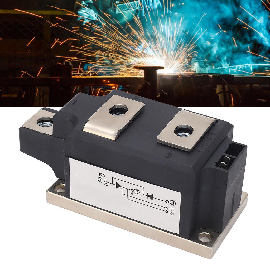 Bidirectional Thyristor Module Silicon Controlled Rectifier Semiconductor Power Supply Module 1600V   Voltage