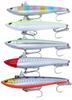 Sea Bass Sinking Vibration Minnow Set of 5 Lure, 16g, 77mm,