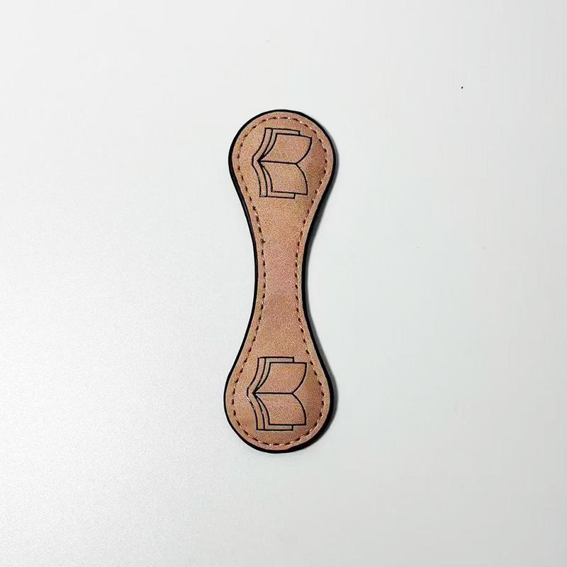 Clip per Pagina di Libro Pelle Retro Pelle Cavallo Pazzo Segnalibro Magnetico Porta Libri Magnetico Regalo