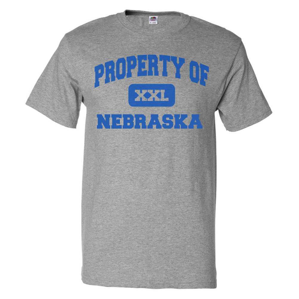 Camiseta Property of Nebraska Camiseta DivertidaSe abre en una nueva ventana o pestaña 4XL