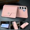 For Samsung Galaxy S24 FE Case RFID Blocking Card Holder Kickstand TPU + PU Leather Phone Back Cover